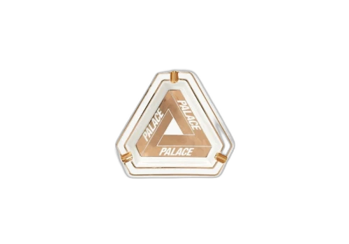 Palace Tri-Ferg Ceramic Ashtray White/Gold