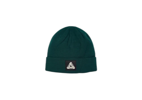 Palace Tri Ferg Patch Beanie Green