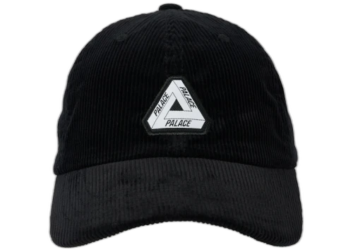 Palace Tri-Ferg Patch Cord 6-Panel Black
