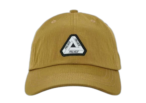 Palace Tri-Ferg Patch Shell 6-Panel Gold