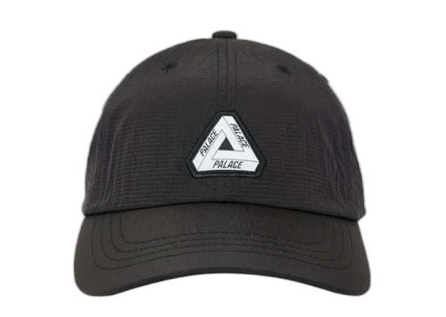 Palace Tri-Ferg Patch Shell 6-Panel (SS22) Black