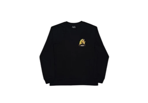Palace Tri-Fire L/S T-Shirt Black