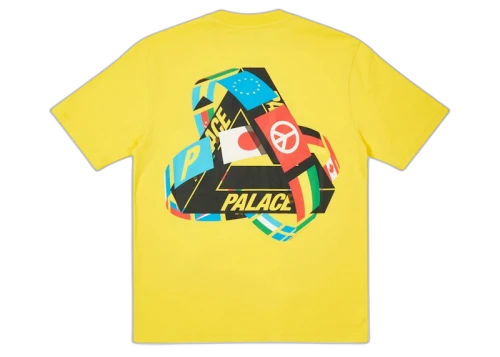 Palace Tri-Flag T-shirt Yellow