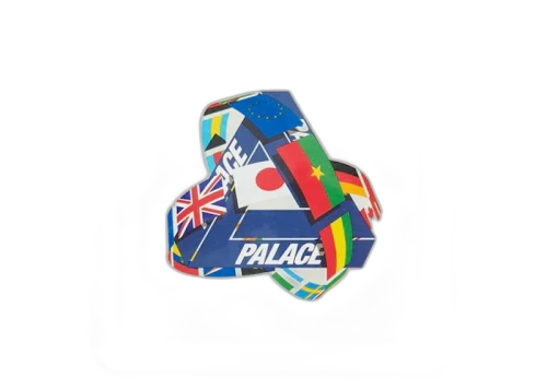 Palace Tri-Flag Tray Grey