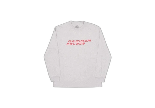 Palace Tri-Flect Longsleeve Grey Marl
