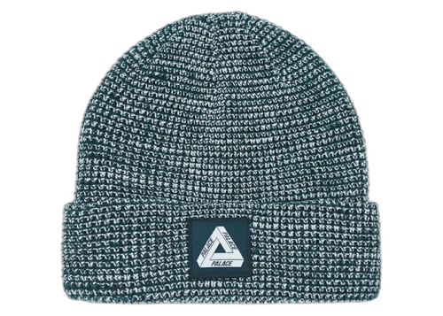 Palace Tri-Freg Patch Beanie Green