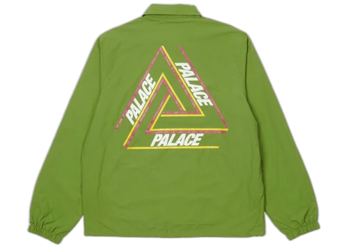 Palace Tri Outline Coach Jacket Green