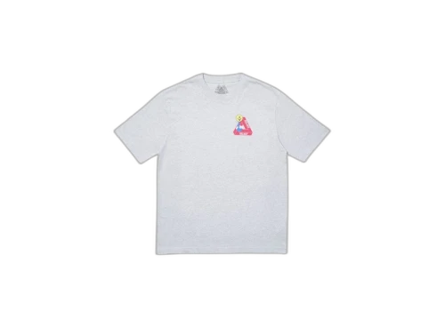 Palace Tri-Smiler T-Shirt Grey Marl