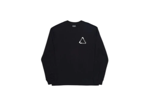 Palace Tri Smoke L/S T-Shirt Black