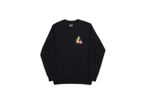 Palace Tri-Smudge Crew Black