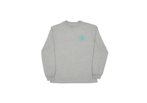 Palace Tri-Spaced Longsleeve Grey