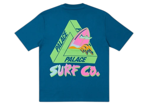Palace Tri-Surf Co T-shirt Blue