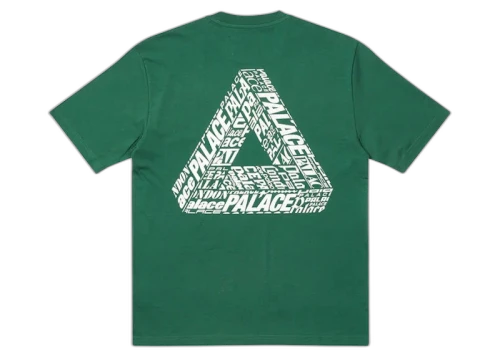 Palace Tri-Text T-Shirt Green
