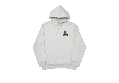 Palace Tri-Wobble Hood Grey Marl
