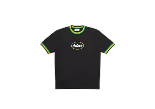 Palace Tripper Rib T-Shirt Black