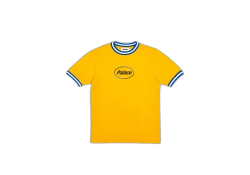 Palace Tripper Rib T-Shirt Yellow