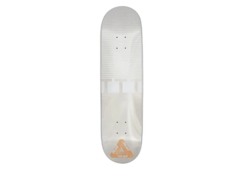 Palace TTT 8 Skateboard Deck White