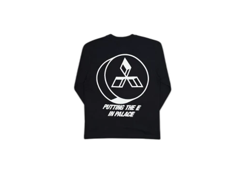 Palace Turbo L/S T-Shirt Black