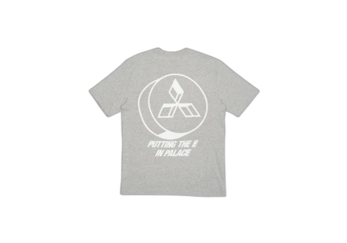 Palace Turbo T-Shirt Grey