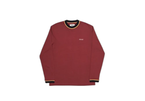 Palace Turtle Neck L/S T-Shirt Rich Red
