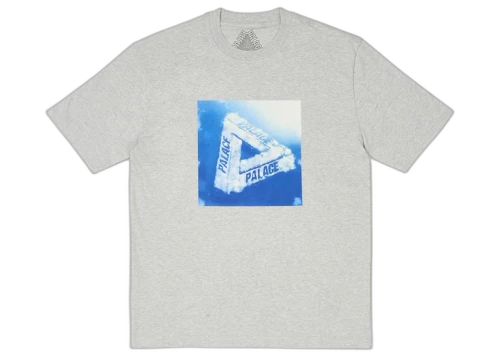 Palace Under The Weather T-Shirt Grey Marl