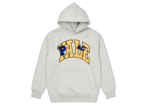 Palace Uni Hood Grey Marl