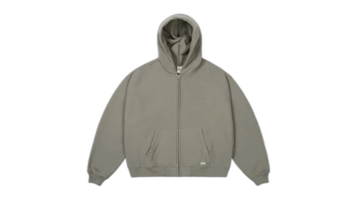 Palace Unisex Zip Hood (SS25) Charcoal