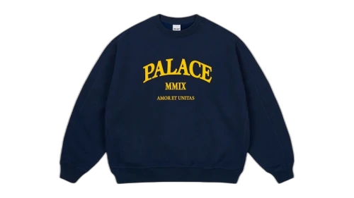 Palace Unitas Oversized Crew Navy
