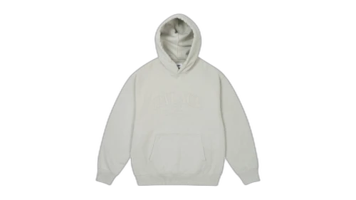 Palace Unitas Pigment Wash Hood Concrete Grey