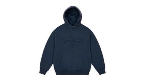 Palace Unitas Pigment Wash Hood Navy
