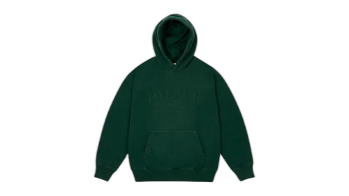 Palace Unitas Pigment Wash Hood Racey Green