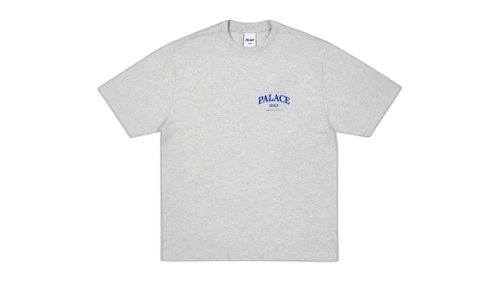 Palace Unitas Slub T-Shirt Grey Marl