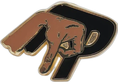 Palace Valley Of The Shadows Pin Badge Brown