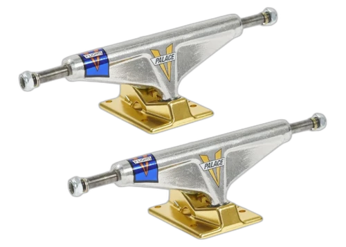 Palace Venture Polished V-Lights 5.6" Skateboard Trucks Gold