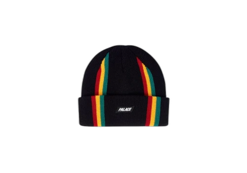 Palace Vert Beanie Black