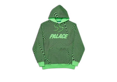 Palace Vertigo Hood Green