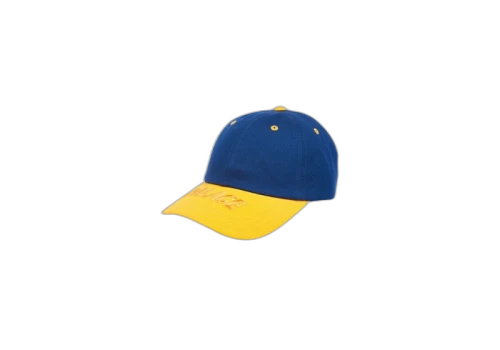 Palace Visor 6-Panel Hat Navy/Yellow