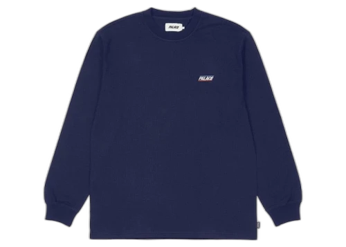 Palace Waffle Longsleeve (FW21) Navy