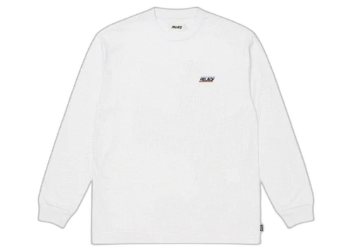 Palace Waffle Longsleeve (FW21) White