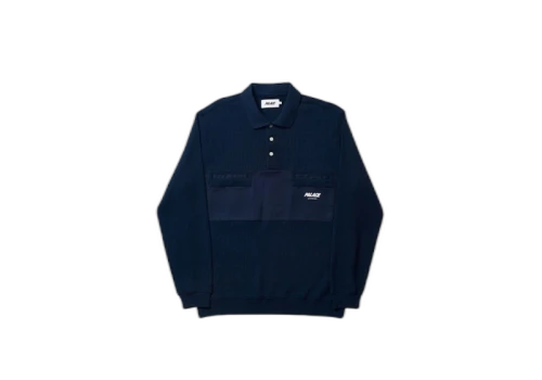 Palace Waffle on Polo Navy