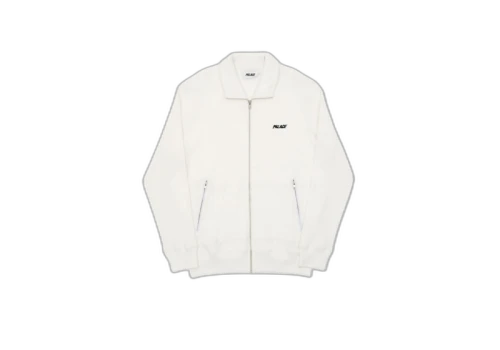 Palace Waffled Track Top White
