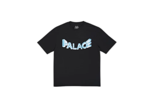 Palace Warp Font T-Shirt Black