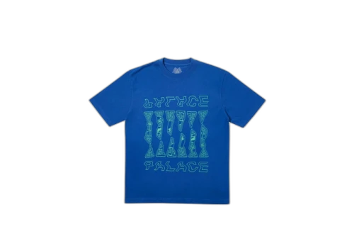Palace Warper T-Shirt Blue