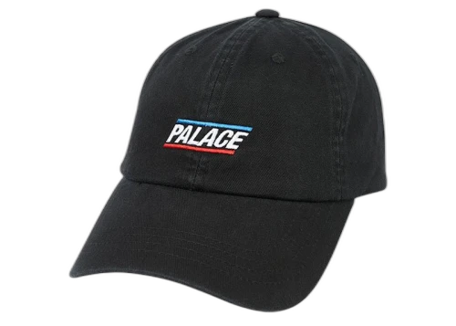 Palace Wash Out 6-Panel Black