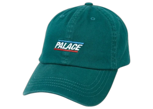 Palace Wash Out 6-Panel Green
