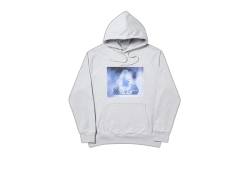 Palace Windowlicker Hood Grey Marl