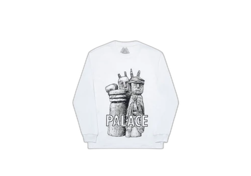 Palace Winz Longsleeve White