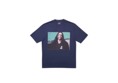 Palace Wise Up T-Shirt Navy