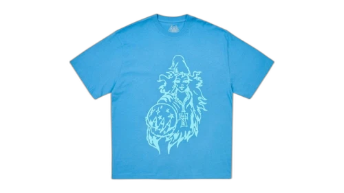 Palace Wiz T-Shirt Ocean Blue