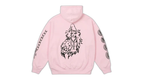 Palace Wizard Sleeves Hood Lush Flush